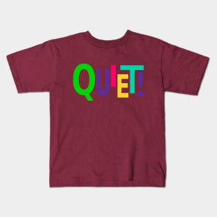 TBI Shirt QUIET colored Kids T-Shirt